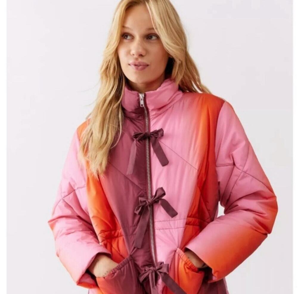 Hosbjerg Hava Sunset Puffer Jacket Coat Size X Small